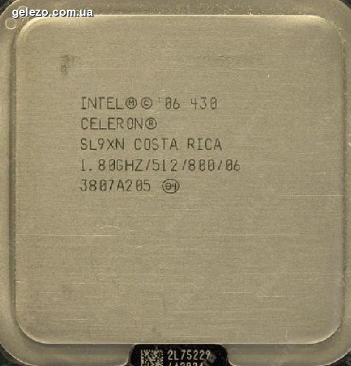 image 1 in :  Socket 478  Intel Celeron D Processor 325 (256K Cach -  .