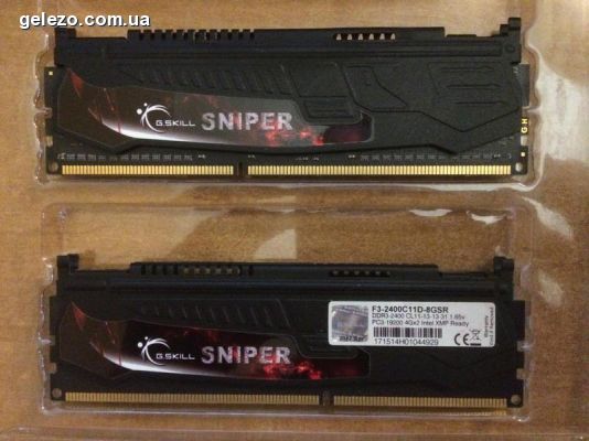 image 1 in : O RAM DDR3 G. Skill Sniper 8      -  .