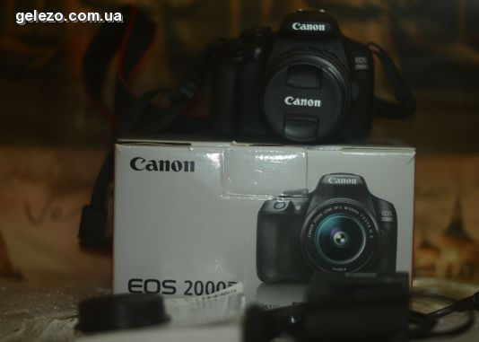 image 1 in :     Canon eos 2000d kit 18-55 -  .